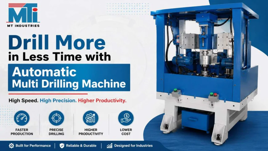 Drill More in Less Time with Automatic Multi Drilling Machine