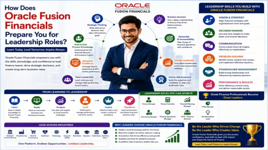 How Does Oracle Fusion Financials Prepare You for Leadership Roles?