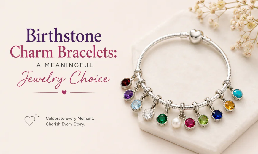 Birthstone Charm Bracelets: A Meaningful Jewelry Choice