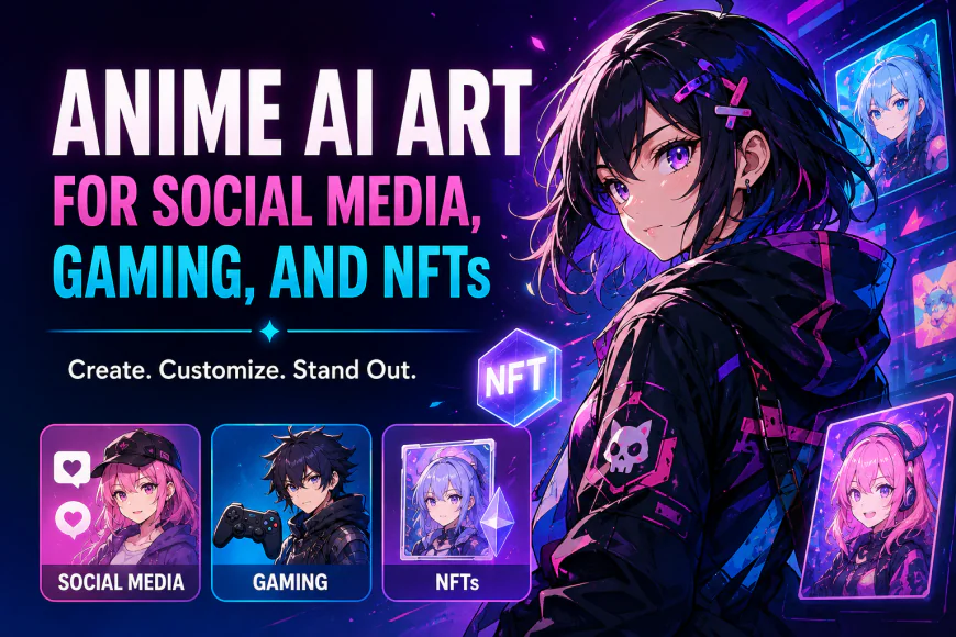 Anime AI Art for Social Media, Gaming, and NFTs