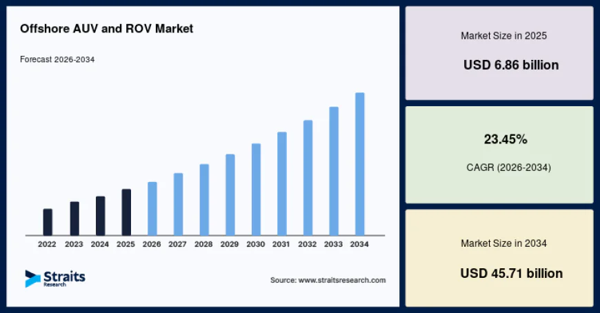 Offshore AUV and ROV Market Trends, Industry Outlook, and Growth Opportunities Through 2034