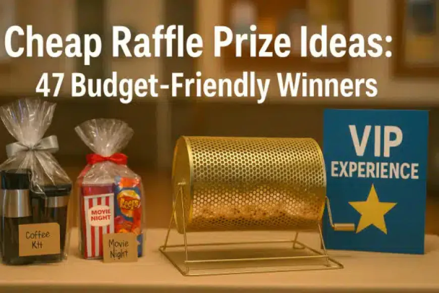 Raffle Prize Ideas for Adults: 25 Exciting Prizes That Boost Fundraising Success