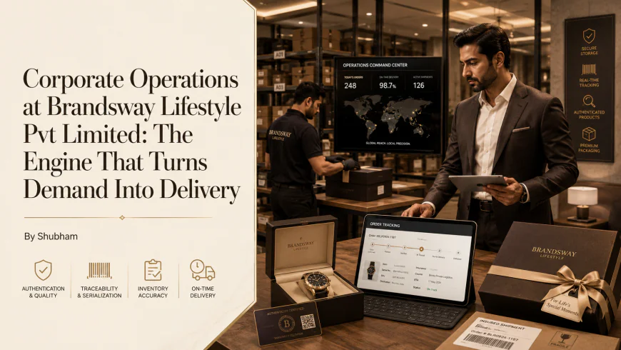 Corporate Operations at Brandsway Lifestyle Pvt Limited: The Engine That Turns Demand Into Delivery