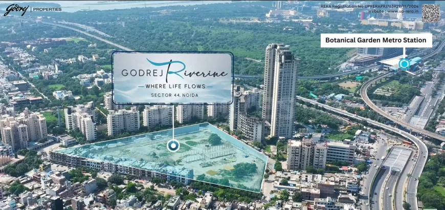 Godrej Riverine Sector 44 Noida – Invest in Luxury Homes at a Prime Noida Address