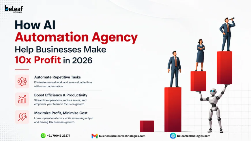 How AI Automation Agency Help Businesses Make 10x Profit in 2026