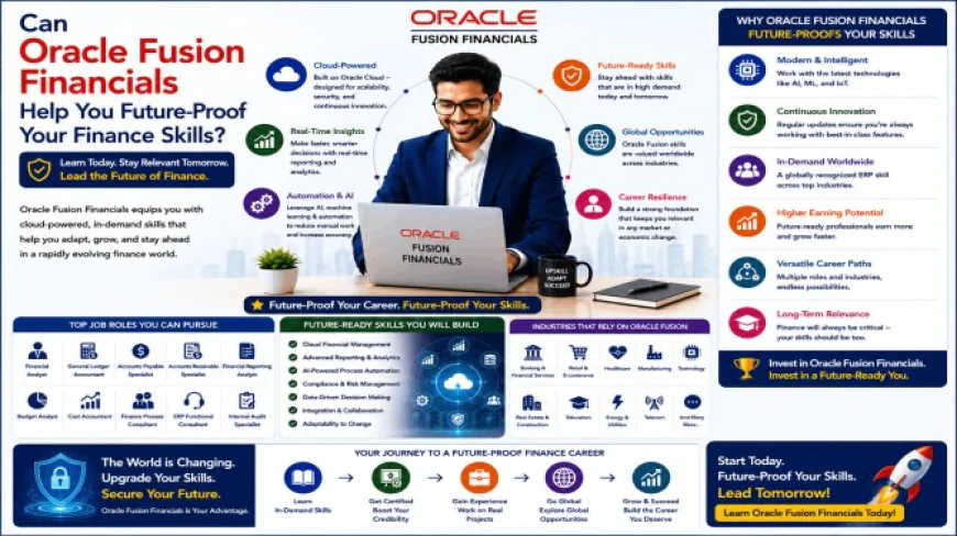 Can Oracle Fusion Financials Help You Future-Proof Your Finance Skills?