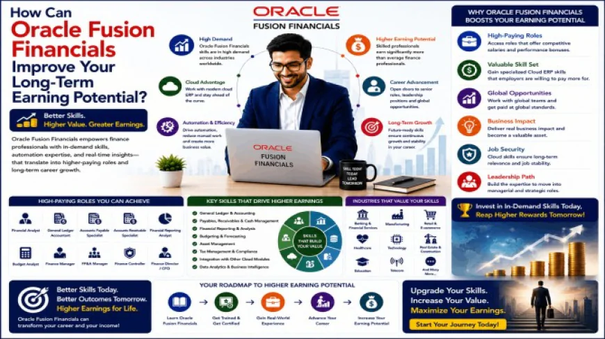 How Can Oracle Fusion Financials Improve Your Long-Term Earning Potential?