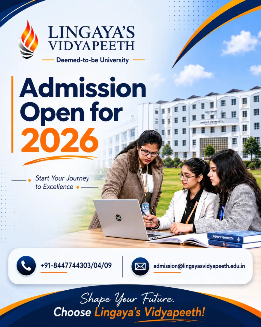 Why Lingaya's Vidyapeeth is the Best Pharmacy College in Delhi NCR