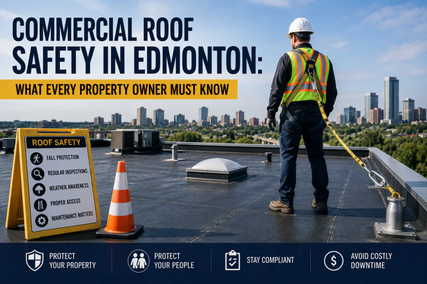 Commercial Roof Safety in Edmonton: What Every Property Owner Must Know