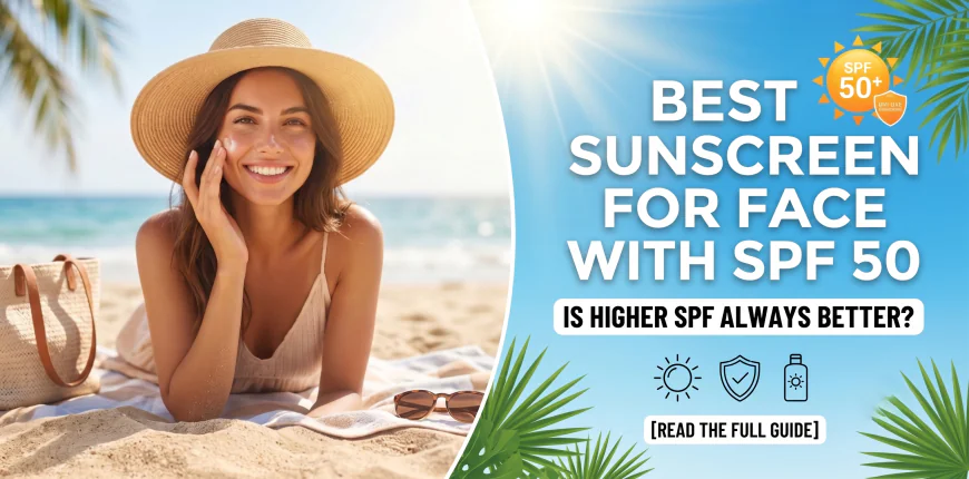 Best Sunscreen for Face with SPF 50: Is Higher SPF Always Better?