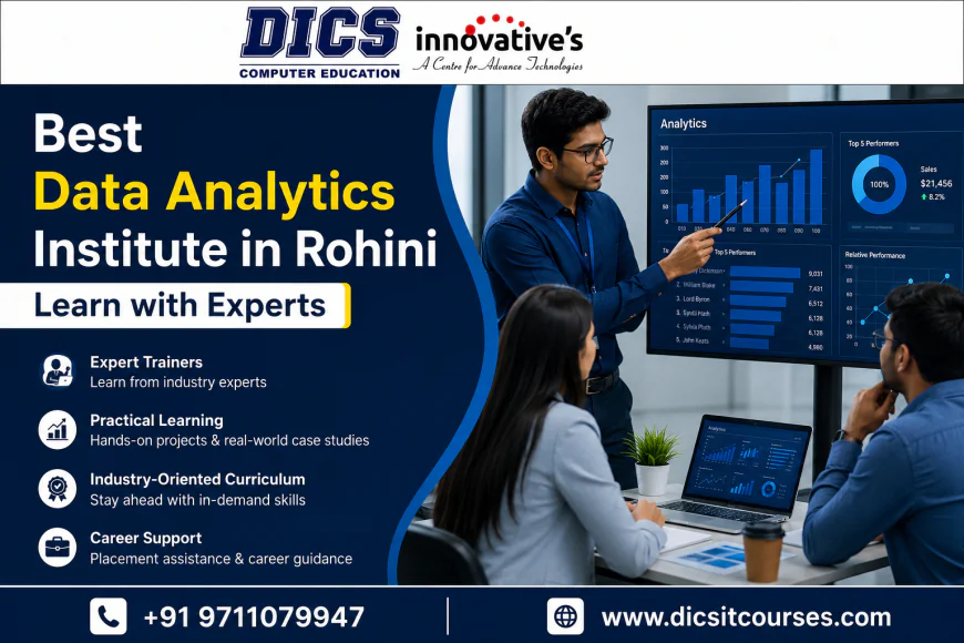 Best Data Analytics Institute in Rohini Learn with Experts