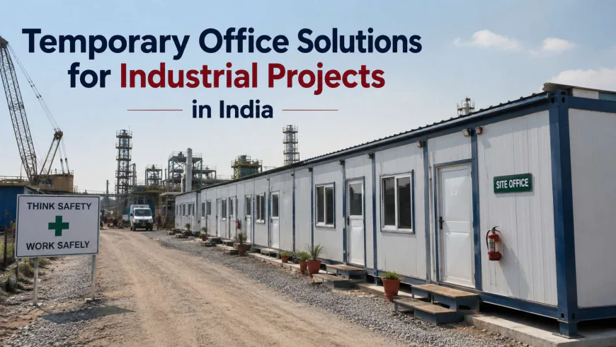 Temporary Office Solutions for Industrial Projects in India: Get Your Site Operational Faster