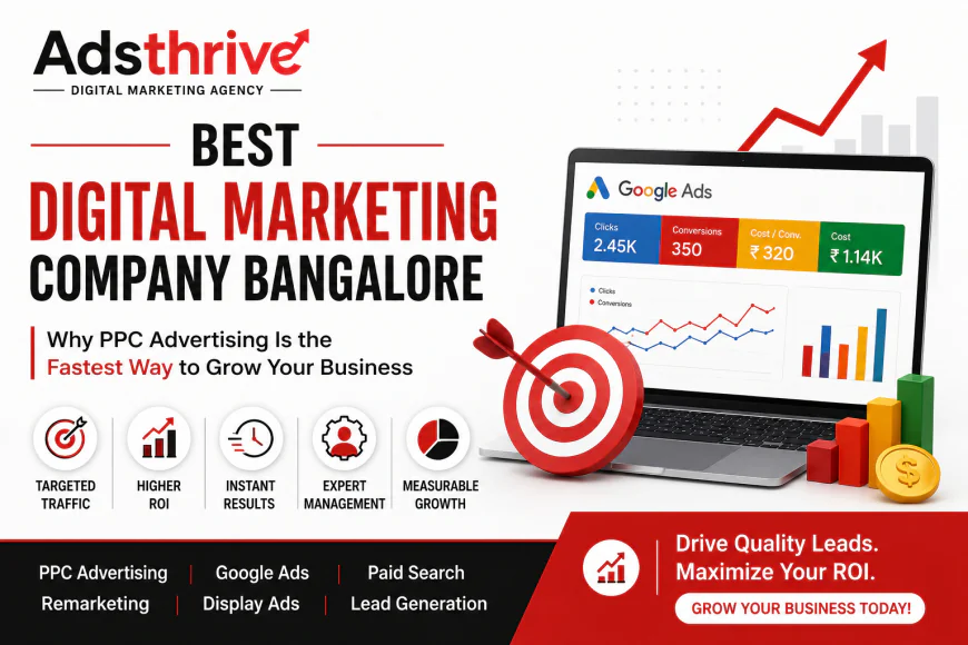 Best Digital Marketing Company Bangalore: Why PPC Advertising Is the Fastest Way to Grow Your Business