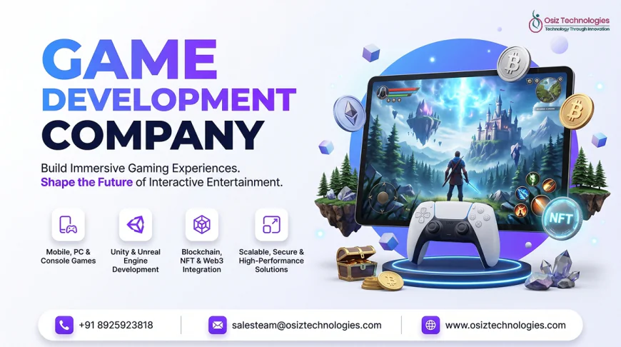 What to Look for Before Hiring a Game Development Company