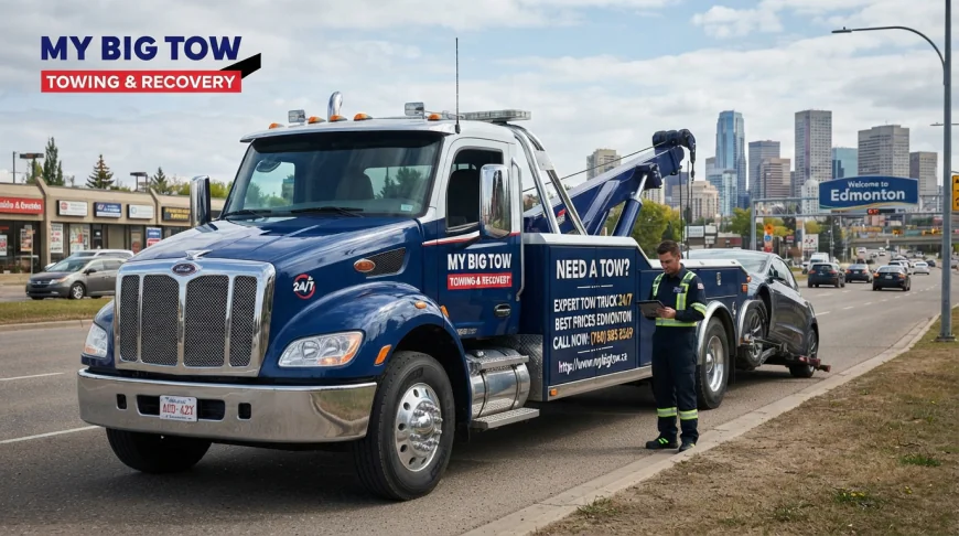 Need a Tow? Expert Tow Truck 24/7 in Best Prices Edmonton