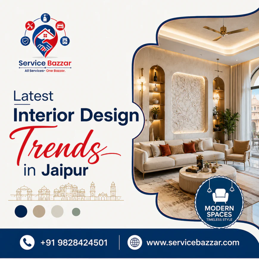 Latest Interior Design Trends in Jaipur