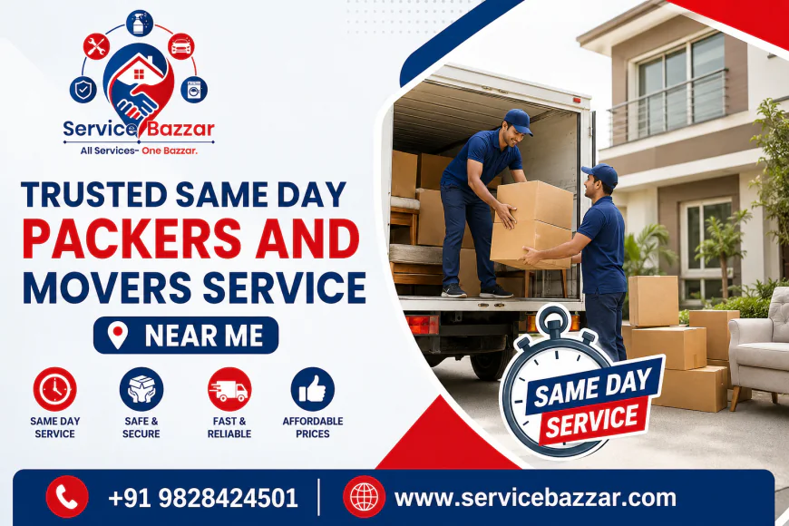 Trusted Same Day Packers and Movers Service Near Me