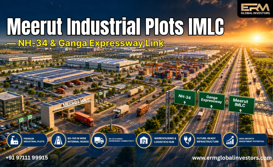 Meerut Industrial Plots IMLC — NH-34 & Ganga Expressway Link