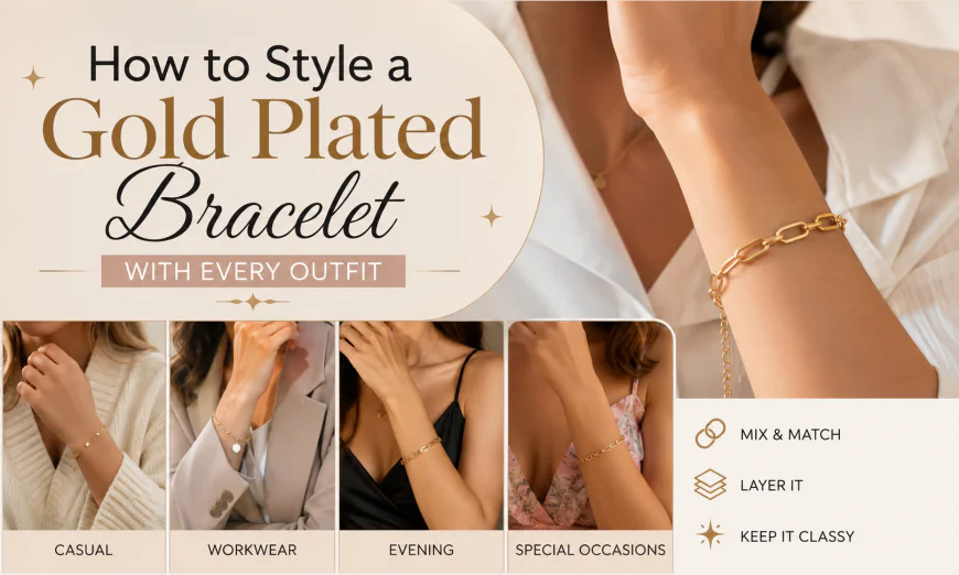 How to Style a Gold Plated Bracelet with Every Outfit
