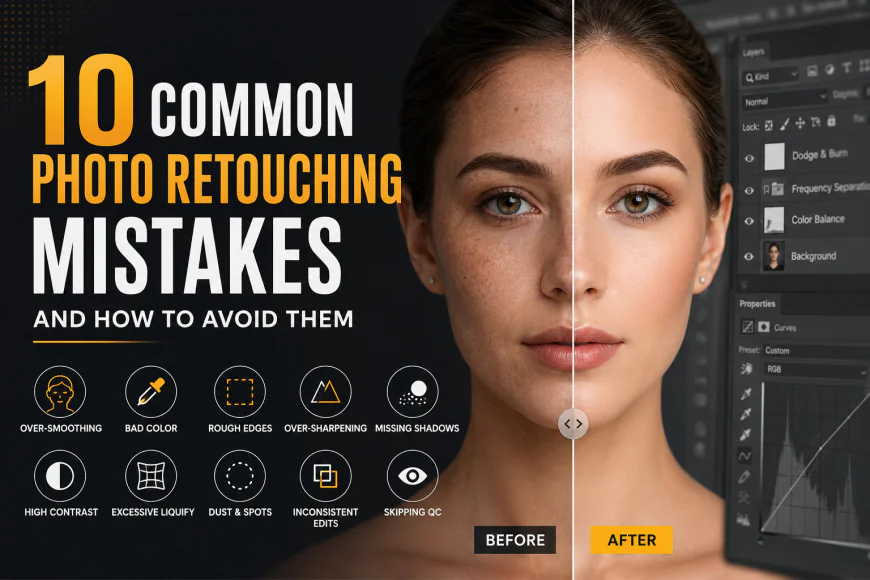 10 Common Photo Retouching Mistakes and How to Avoid Them