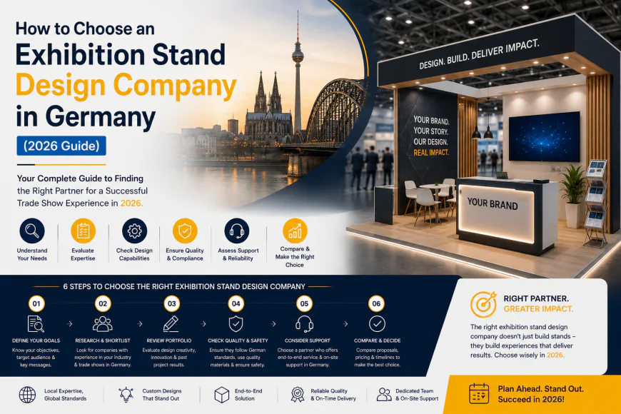 How to Choose an Exhibition Stand Design Company in Germany (2026 Guide)