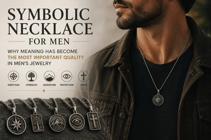 Symbolic Necklace for Men — Why Meaning Has Become the Most Important Quality in Men's Jewelry