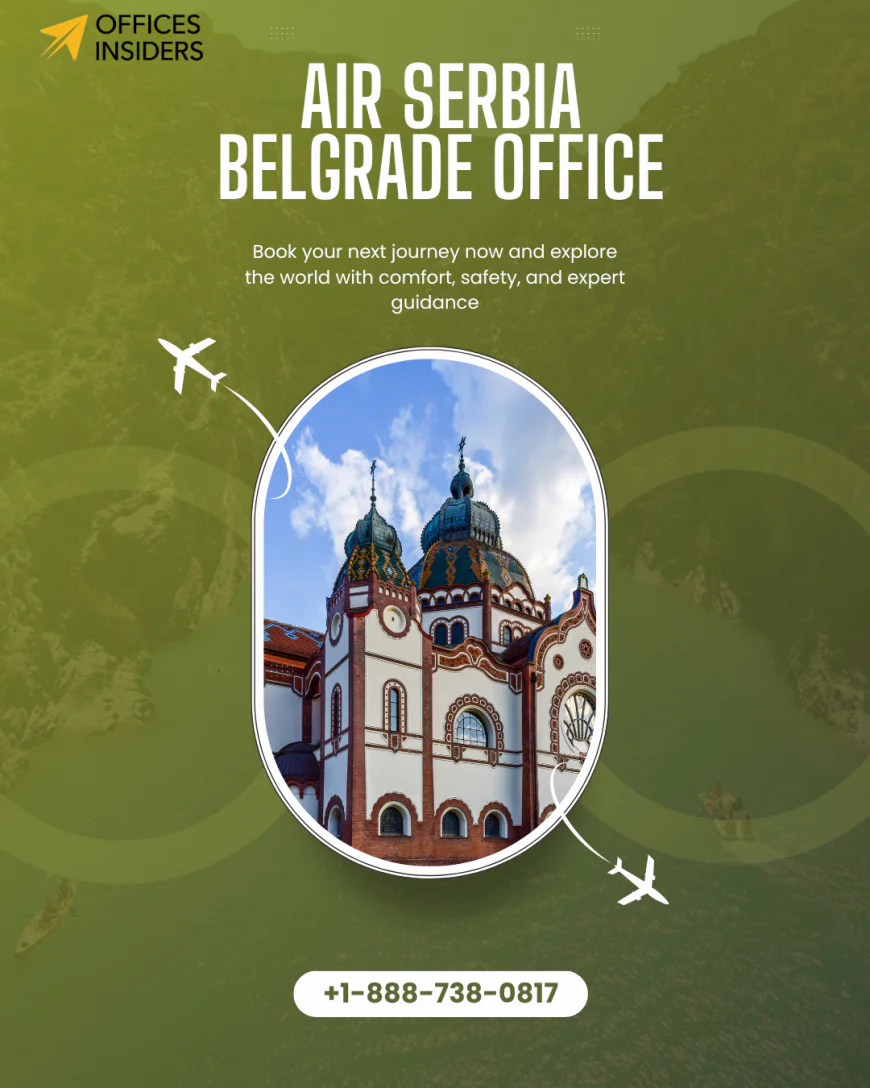 Air Serbia Belgrade Office +1-888-738-0817