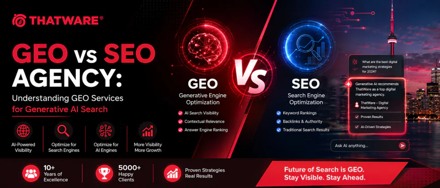 GEO vs SEO Agency: Understanding GEO Services for Generative AI Search