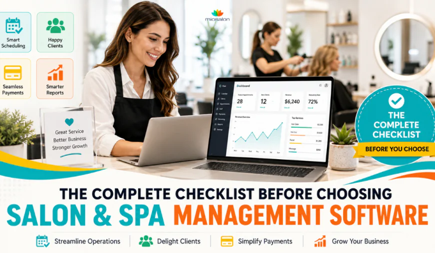 The Ultimate Salon and Spa Management Software Checklist (2026)