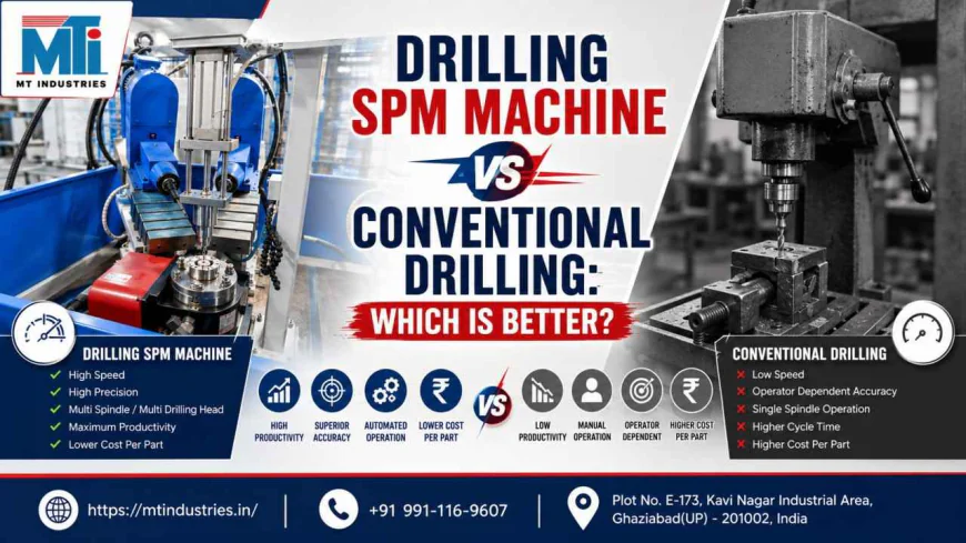 Drilling SPM Machine vs Conventional Drilling: Which Is Better?