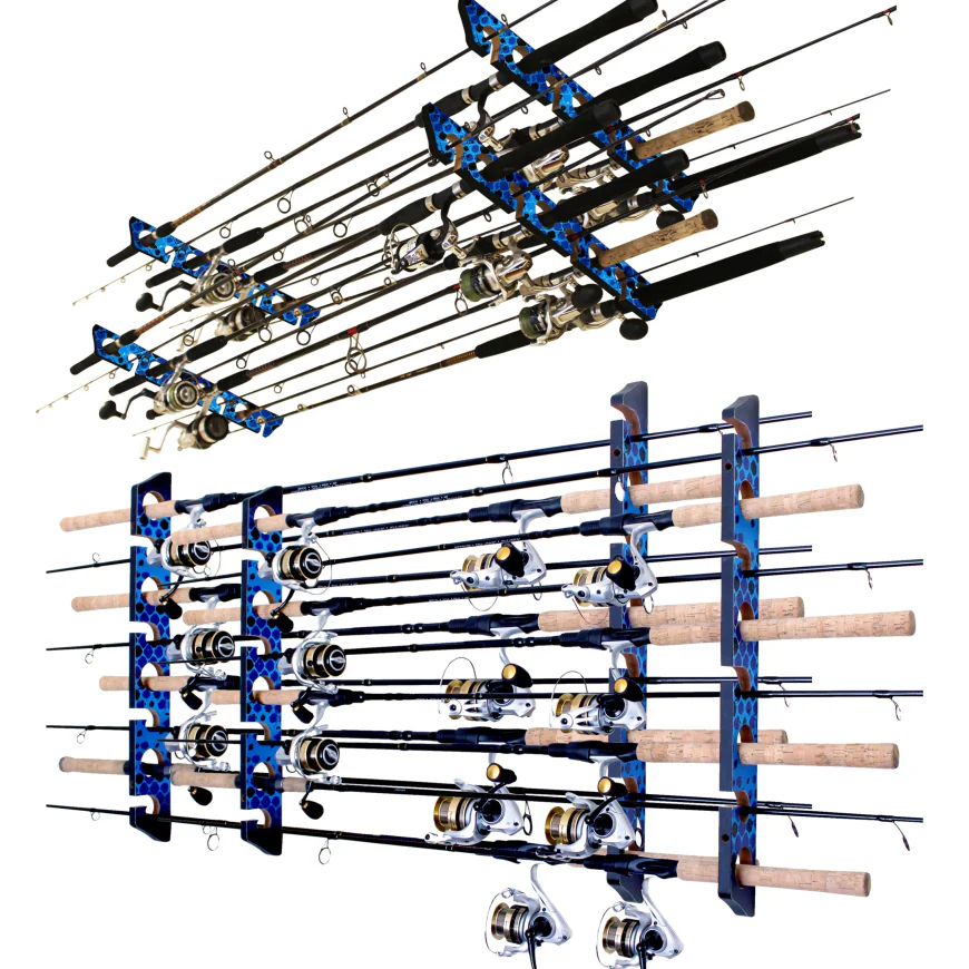 Maximize Your Footprint: The Engineering Value of the 8-Rod 2-in-1 Fishing Storage Rack 2-Pack