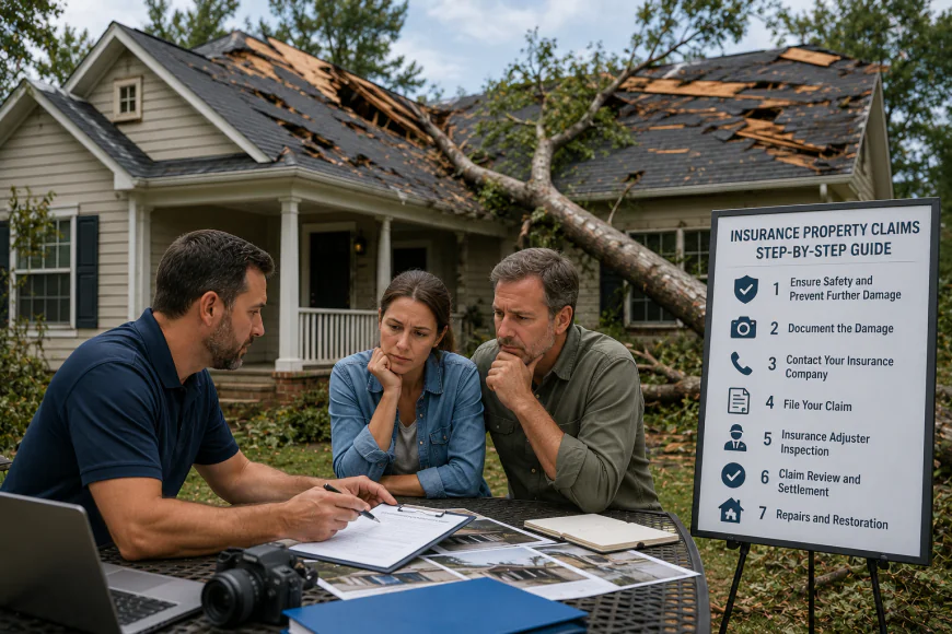 Insurance Property Claims Near Alabama: A Step-by-Step Guide for Homeowners After Property Damage