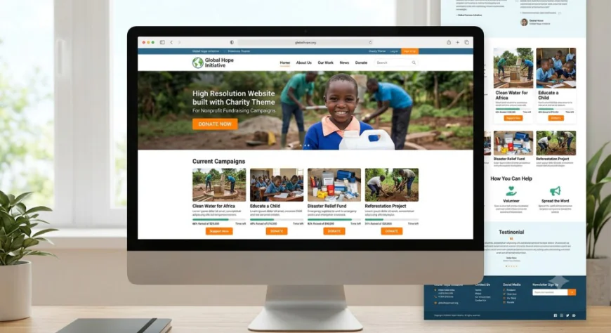 Responsive Charity WordPress Themes for Global Nonprofit Campaigns