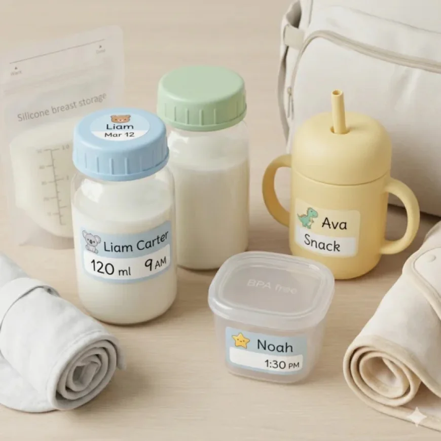 How Kids Label Packs Simplify School, Daycare, and Camp Preparation