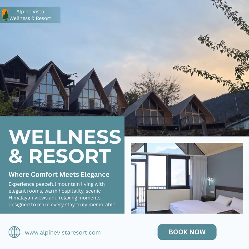 Experience the Best Hotel in Guptkashi with Alpine Vista Wellness & Resort