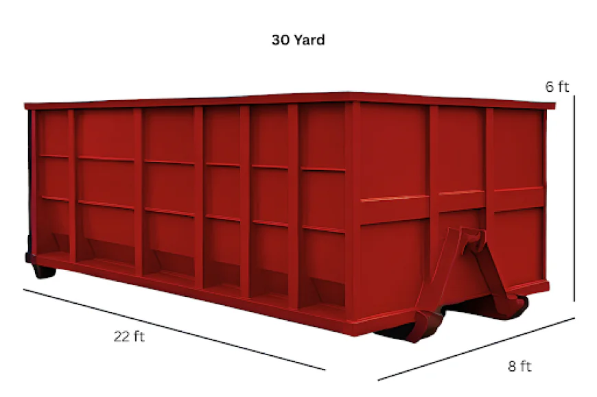 30 Yard Dumpster Rental for Large Construction and Cleanup Projects