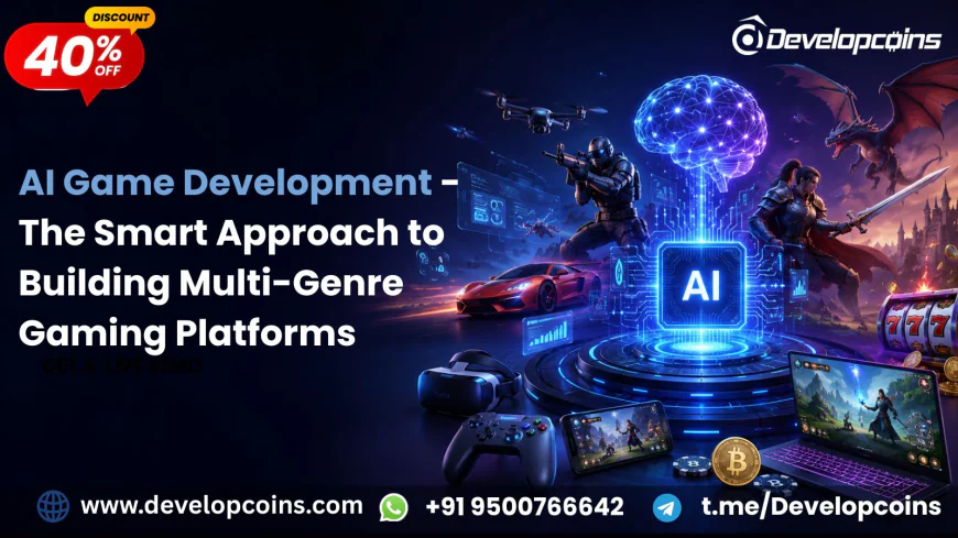 AI Game Development - The Smart Approach to Building Multi-Genre Gaming Platforms