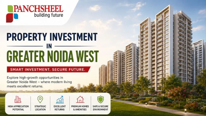 Property Investment in Greater Noida West: A Smart Choice for Modern Homebuyers