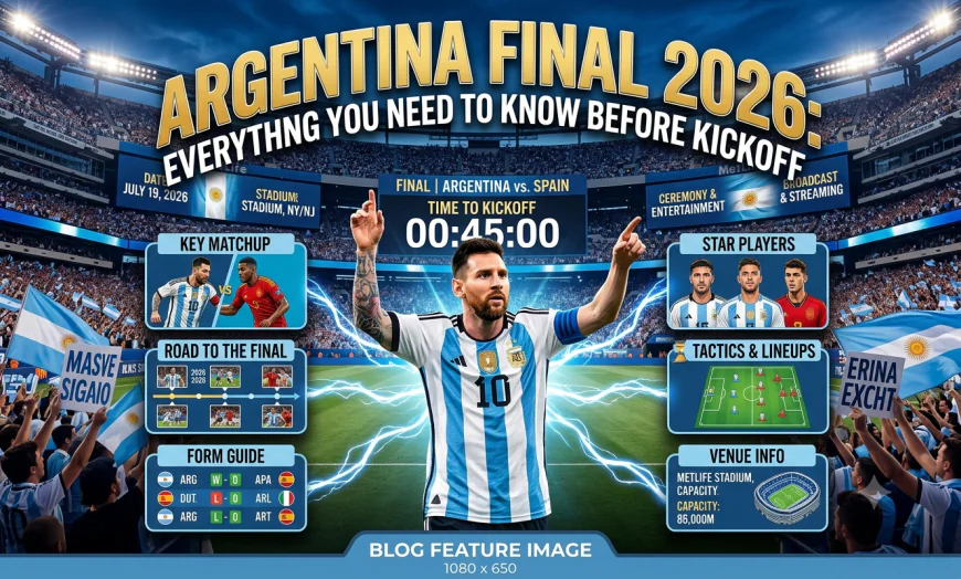 Argentina World Cup Final 2026: Everything You Need to Know Before Kickoff