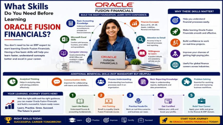 What Skills Do You Need Before Learning Oracle Fusion Financials?