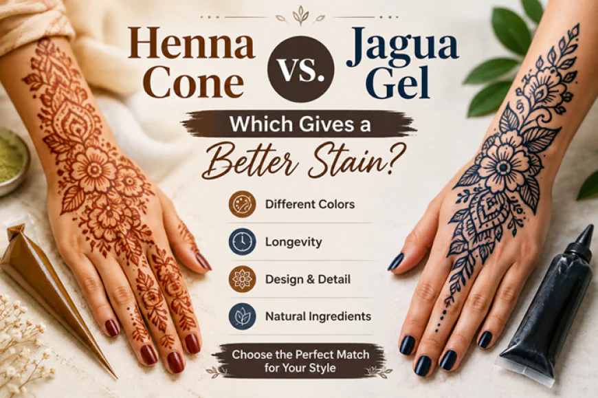 Henna Cone vs. Jagua Gel: Which Gives a Better Stain?