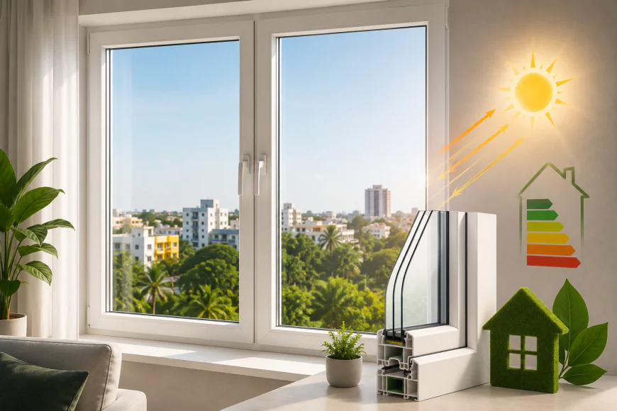 How uPVC Windows Improve Energy Efficiency in Chennai Homes 