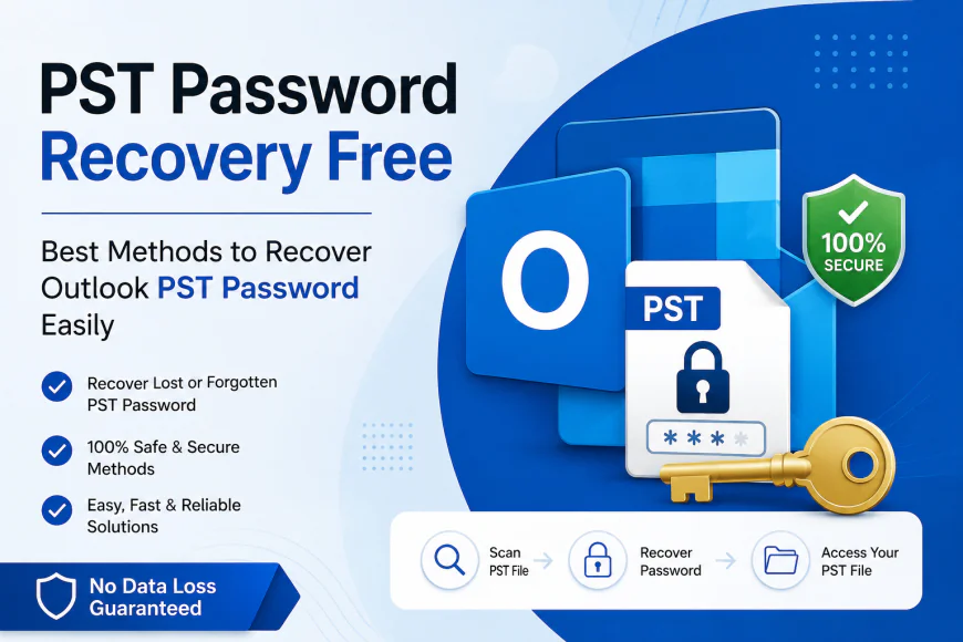 PST Password Recovery Free: Best Methods to Recover Outlook PST Password Easily