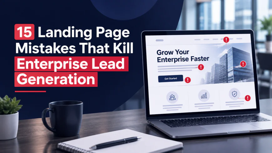 15 Landing Page Mistakes That Hurt Enterprise Leads