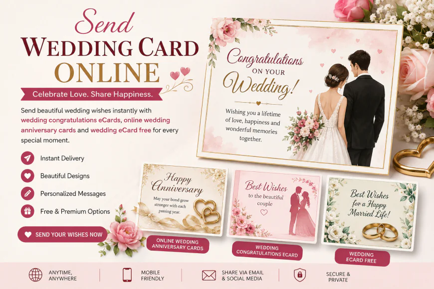 Virtual Wedding Card from Group: The Modern Way to Celebrate Love Together