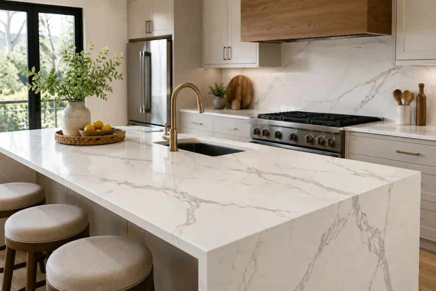 Expert Tips to Choose the Perfect Calacatta Quartz Worktop