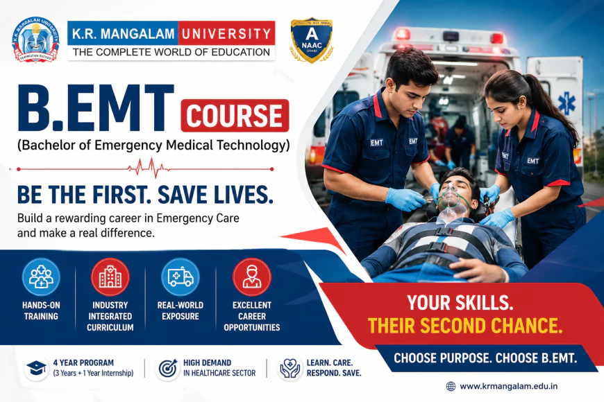 B.EMT Course: Eligibility, Scope & Career Opportunities