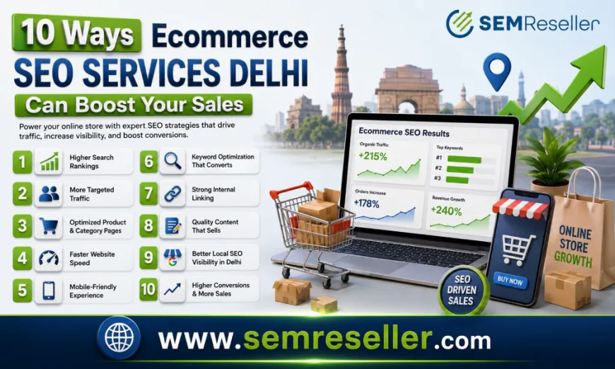 10 Ways Ecommerce SEO Services Delhi Can Boost Your Sales