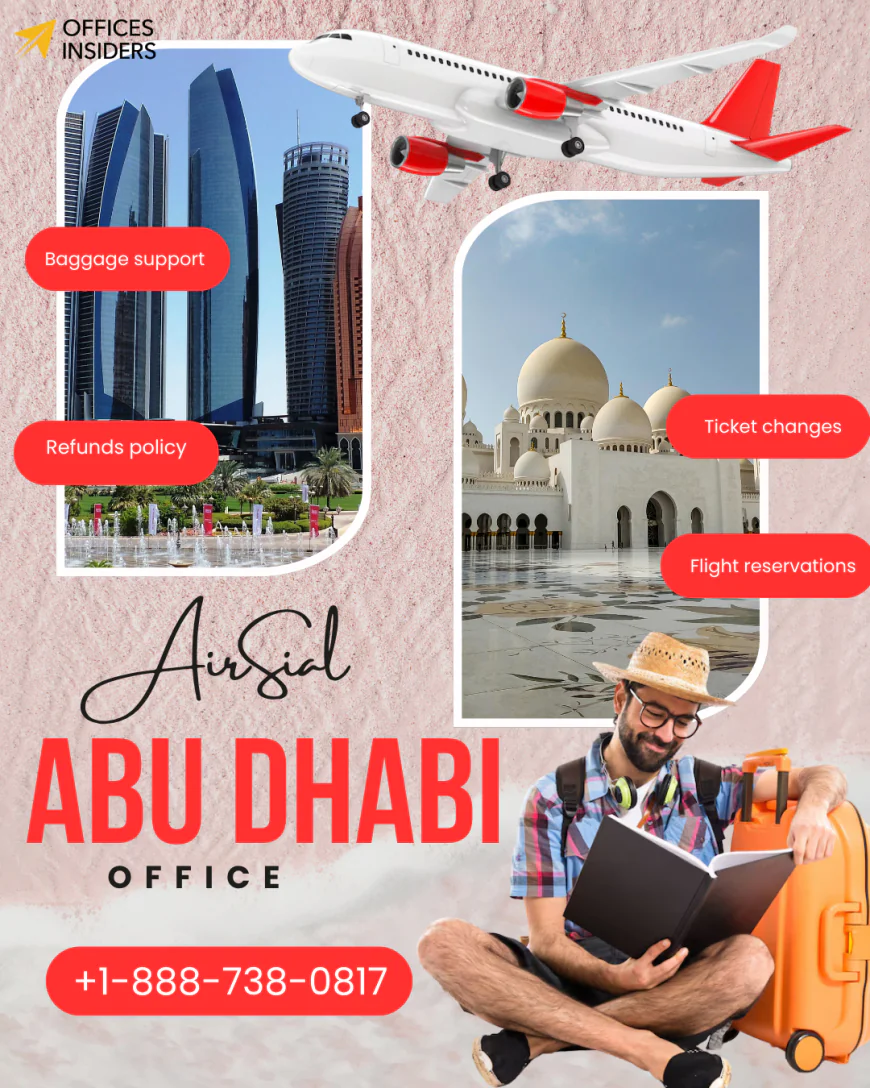 AirSial Abu Dhabi Office +1-888-738-0817