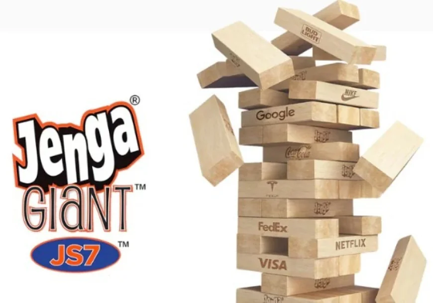 Custom Giant Jenga: Fun Outdoor Game for Every Event